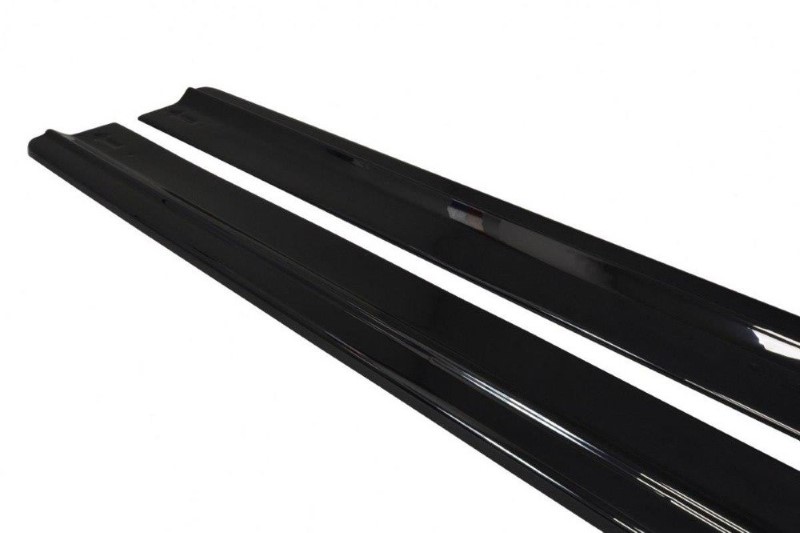 ZijSkirts Diffusers Audi A8 D4 Glanzend Zwart