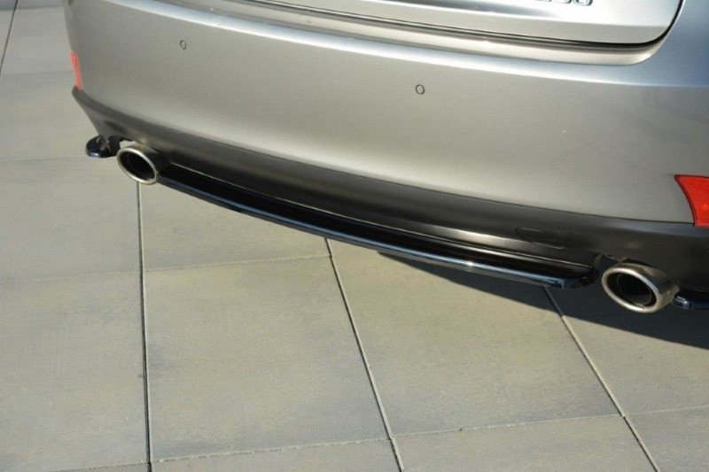 Centrale Achterspoiler Lexus IS Mk3 T (Zonder Verticale Bar) Glanzend Zwart