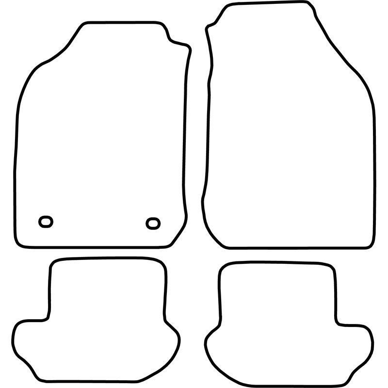 Automatten  Ford Ka 1997-2008