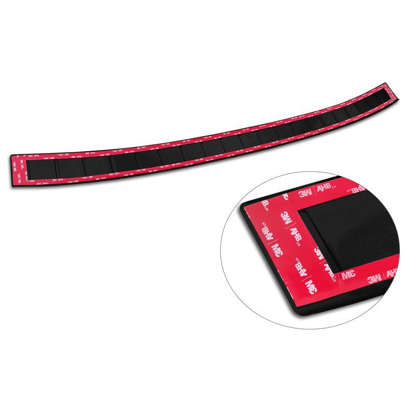 Zwart RVS Achterbumperprotector  Mazda CX-60 (KH) 2022- 'Ribs'