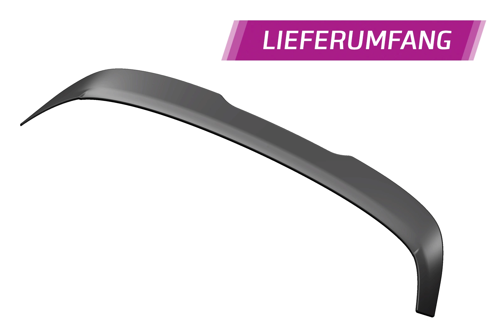 Achterspoiler VW Golf 8 GTI, GTD, R (2020–) Glans Zwart – CSR Automotive