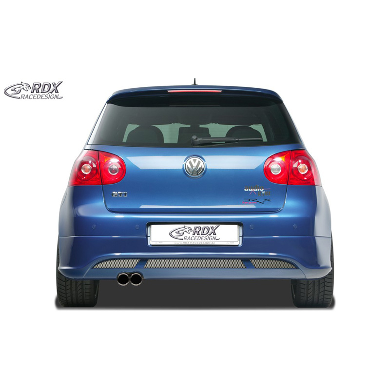 Achterskirt  Volkswagen Golf V Hatchback 3/5-deurs 2003-2008 'V2' (uitlaat links) excl. Variant/Plus (ABS)