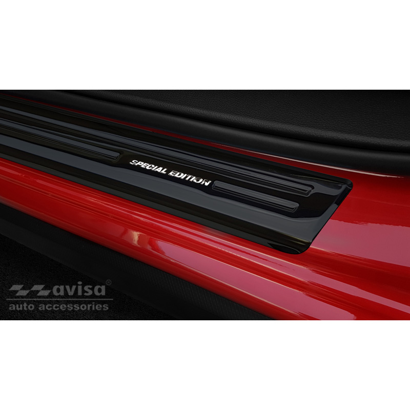 Zwart RVS Instaplijsten  Subaru XV II 2017- 'Special Edition' - 4-delig