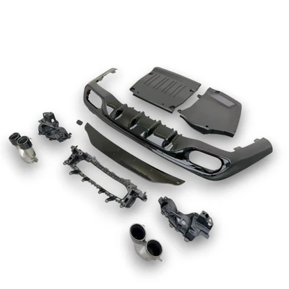 Diffuser Mercedes CLE C236 A236 Glans Zwart incl. sierstukken