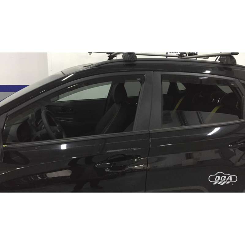 DGA Zijwindschermenset  Hyundai Kona 2017-2023 (4-delig)