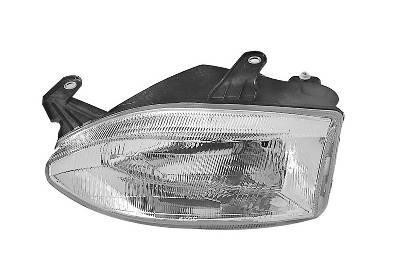 koplamp, H7+H3, links Fiat Palio, 1997-2002