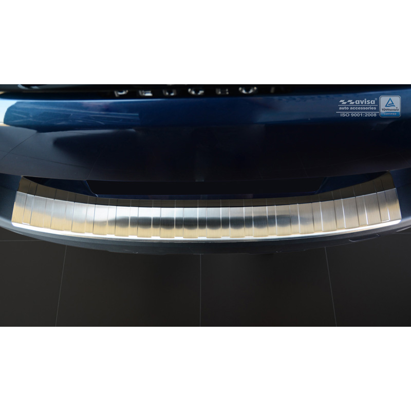 RVS Achterbumperprotector  Peugeot 5008 II 2017-2024 (excl. GT-Line) 'Ribs'
