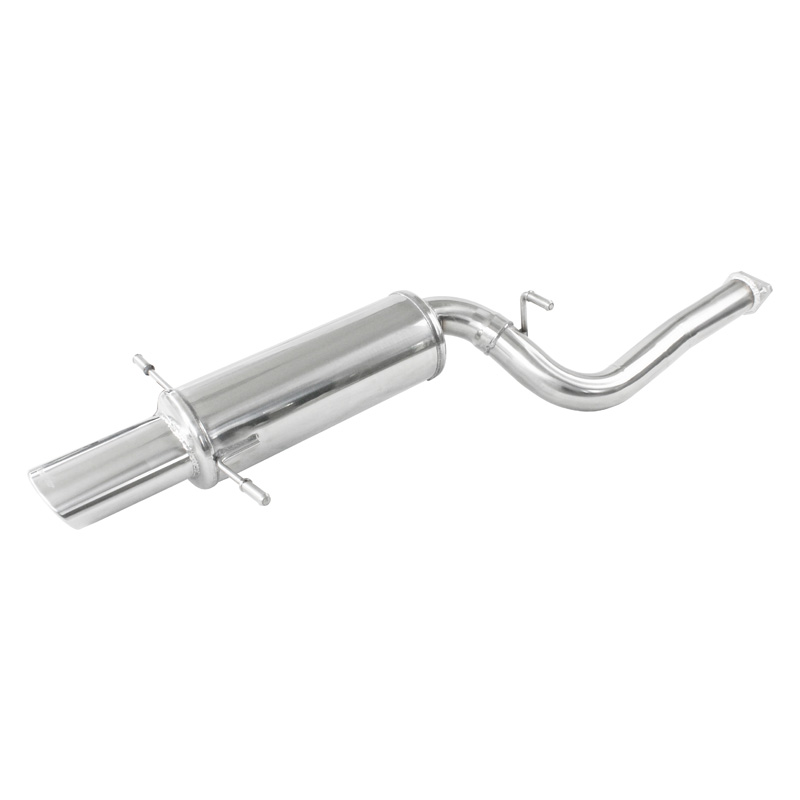 100% RVS Sportuitlaat  Subaru Impreza 4WD WRX (225pk) 2003- 120x80mm