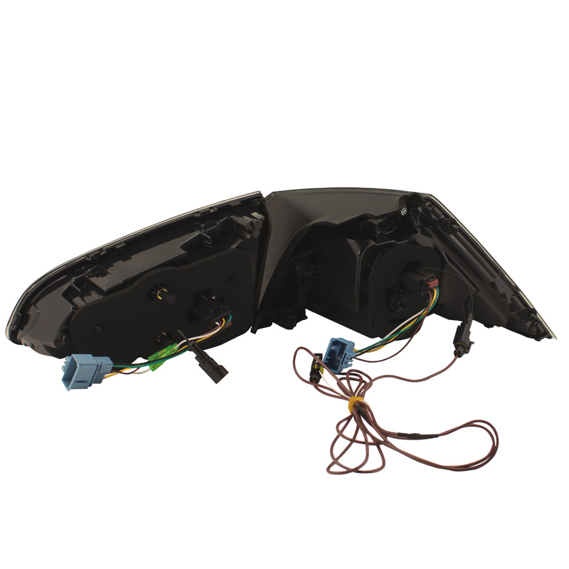 Set LED Achterlichten  Volkswagen Golf VII 2012-2017 & Facelift (7.5) 2017- excl. Variant - Zwart - incl. Dynamic Running Light