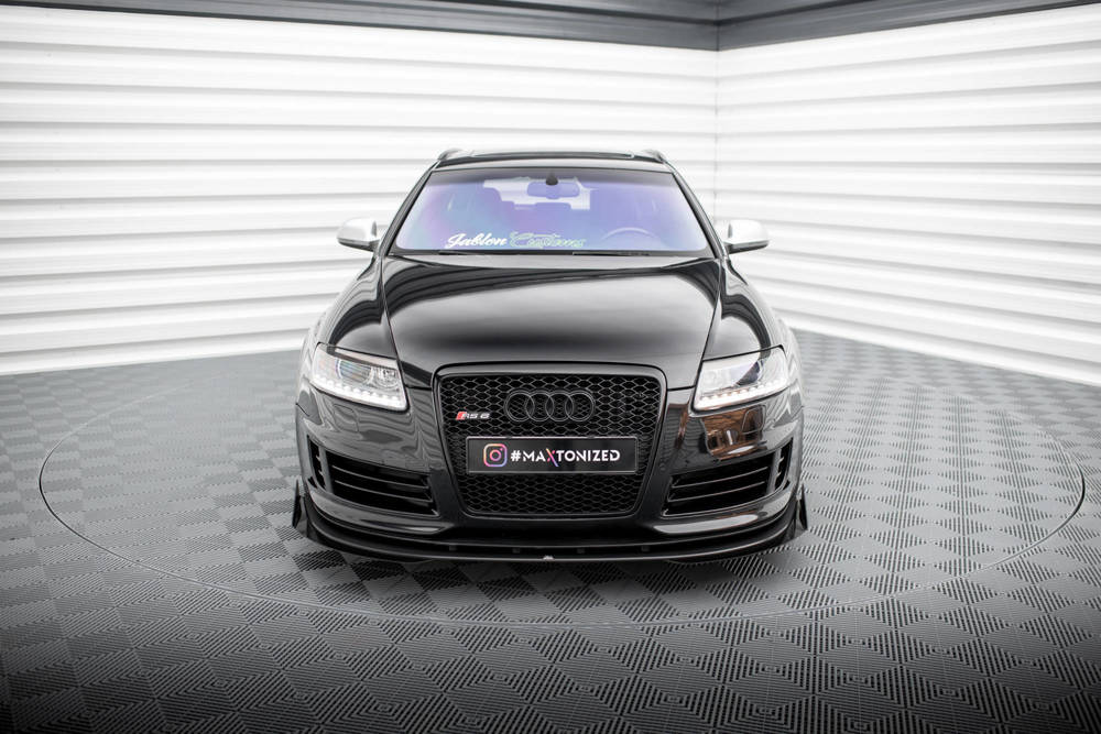Voorspoiler met Canards Street Pro Audi RS6 C6 Avant Maxton