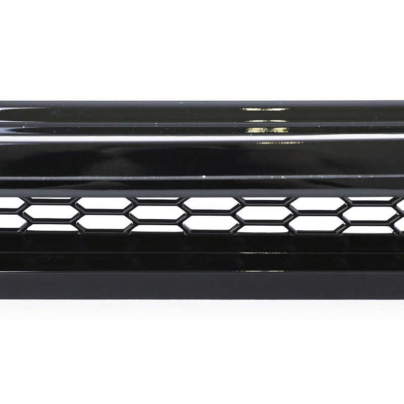 Voorspoilerlip Volkswagen T6.1 Bus Glans Zwart
