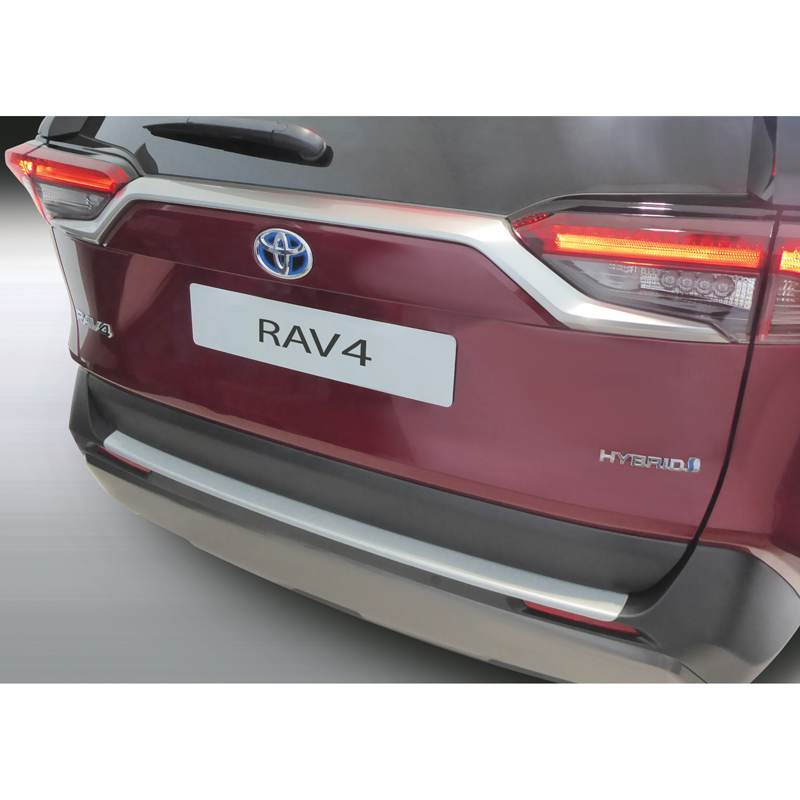 ABS Achterbumper beschermlijst  Toyota RAV4 (5th Gen.) 2018- Zwart