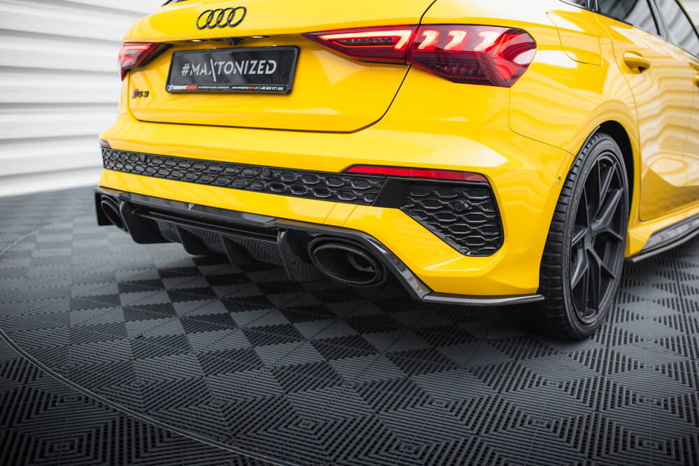 Carbon Fiber Achterzij Spoilers Audi RS3 Sportback 8Y