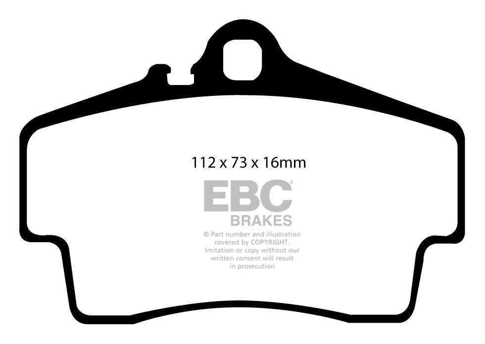 EBC Brakes PORSCHE 911 (996) (Cast Iron Disc Only) 3.4 Carrera 9