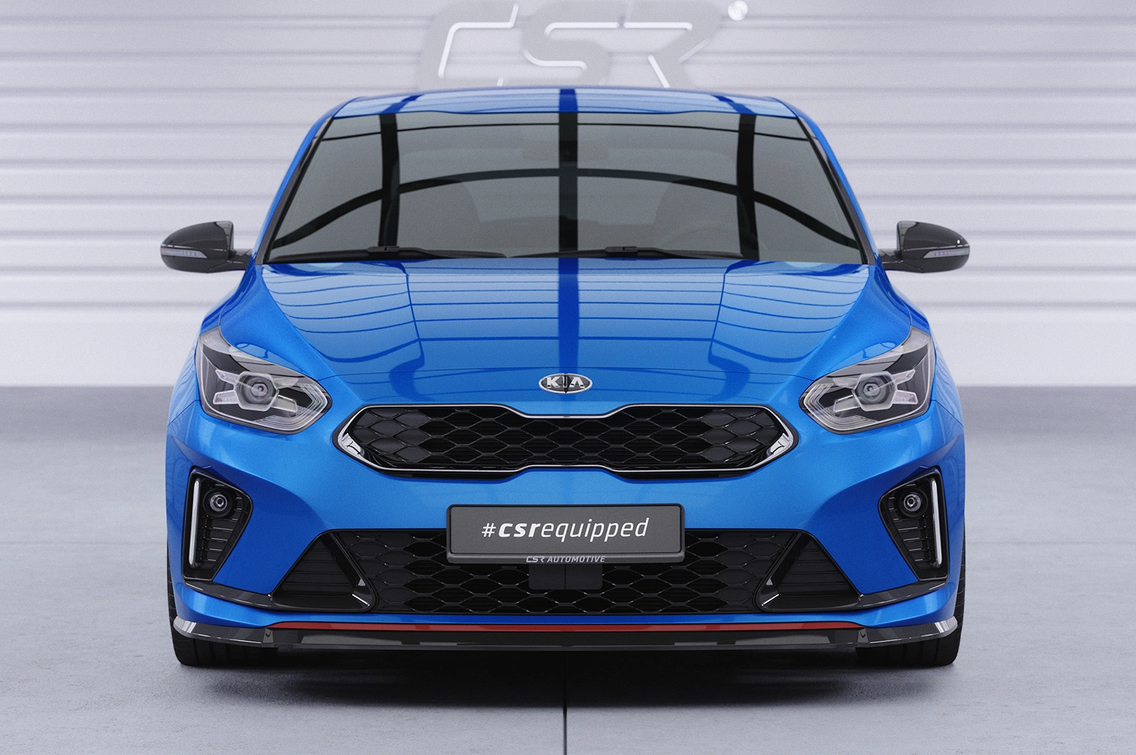 Voorspoiler Kia Ceed / ProCeed (CD) GT Glans Zwart – 2018–2021