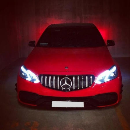 Grill Mercedes W212 S212 Facelift (2013-2016) GT-R Panamericana Design Chroom