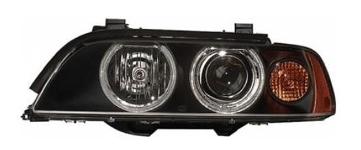 koplamp, Hella, H7+H7, oranje knipper, links, 09/2000-BMW 5 seri