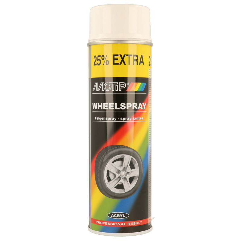 Motip Velgenlak - Wit - 500ml