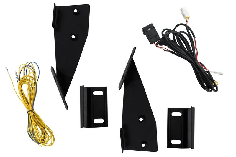 Dakspoiler Voorzijde Mercedes W463 G-Klasse 89-18 LED 6X6 Design
