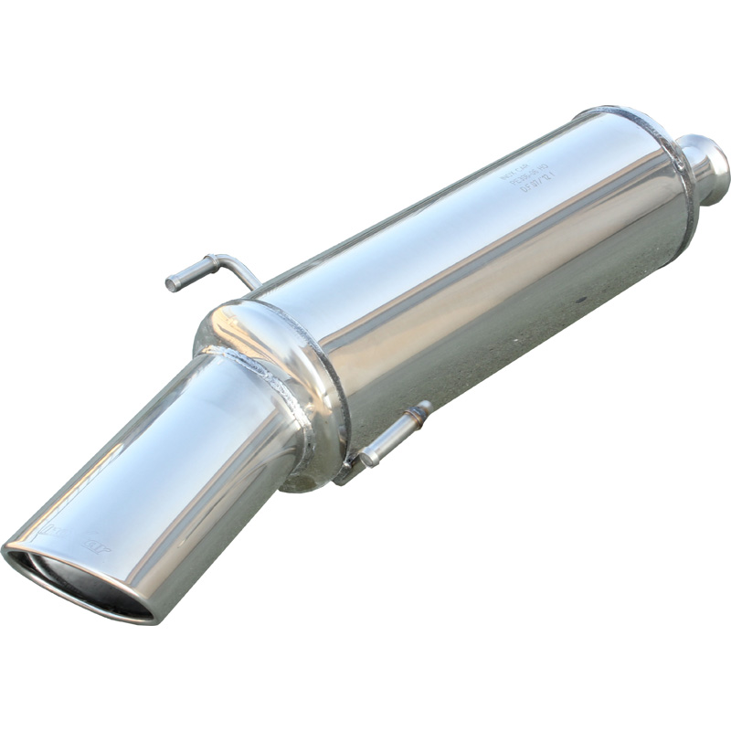 100% RVS Sportuitlaat  Peugeot 306 1.6 XS (89pk) 1994-1997 120x80mm