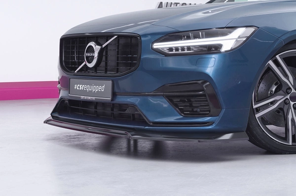 Voorspoiler | Cup Spoilerlip met ABE Volvo S90 / V80 R-Design