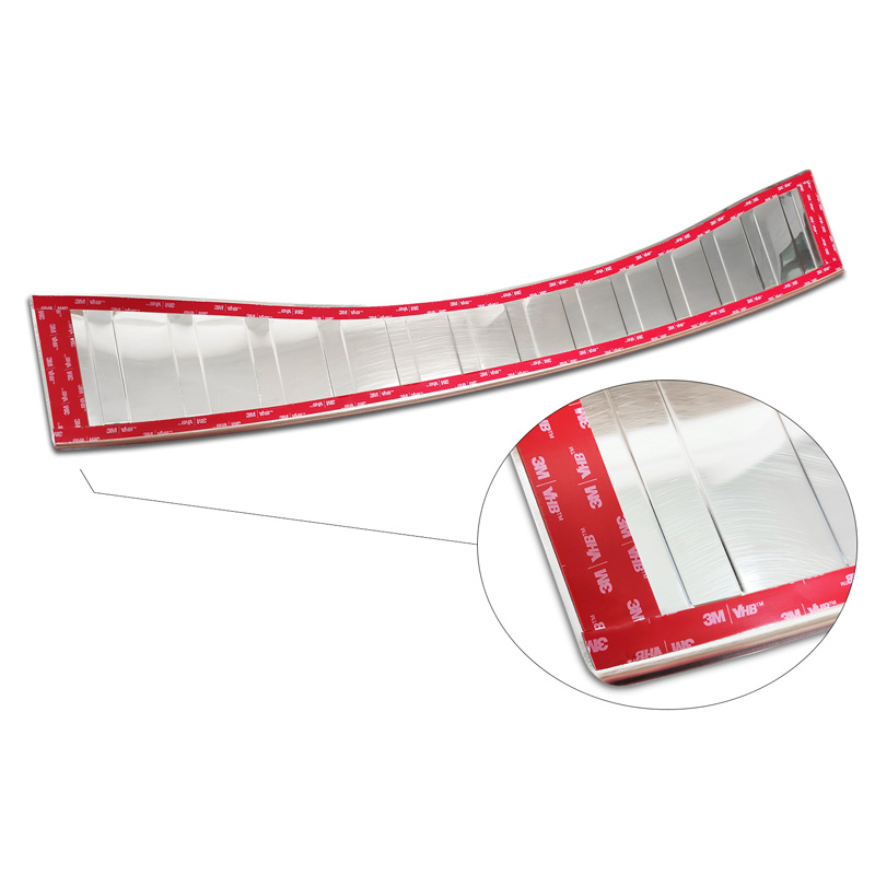 RVS Achterbumperprotector  Ford Mondeo V Hatchback/Sedan 2014-2019 & Facelift 2019- 'Ribs'