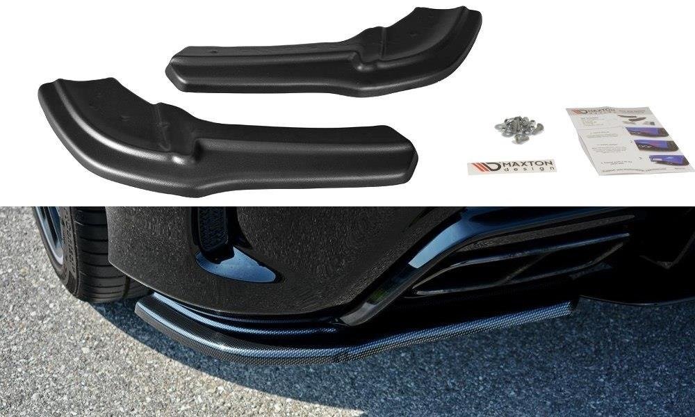 Diffusor Hoeken Mercedes W176 A45 AMG Facelift Glans Zwart