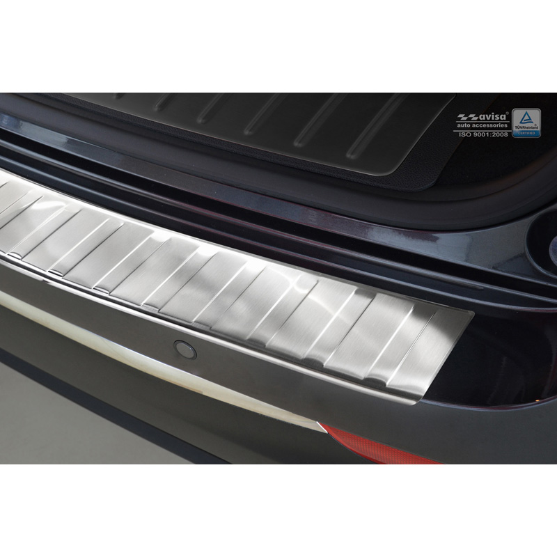 RVS Achterbumperprotector  Kia Optima Combi 2016- 'Ribs'
