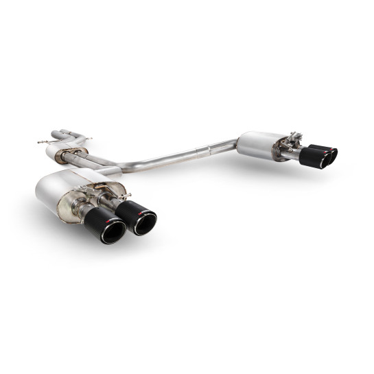 Audi S7 C7 4.0 TFSI Biturbo Quattro Resonated half system with no valves