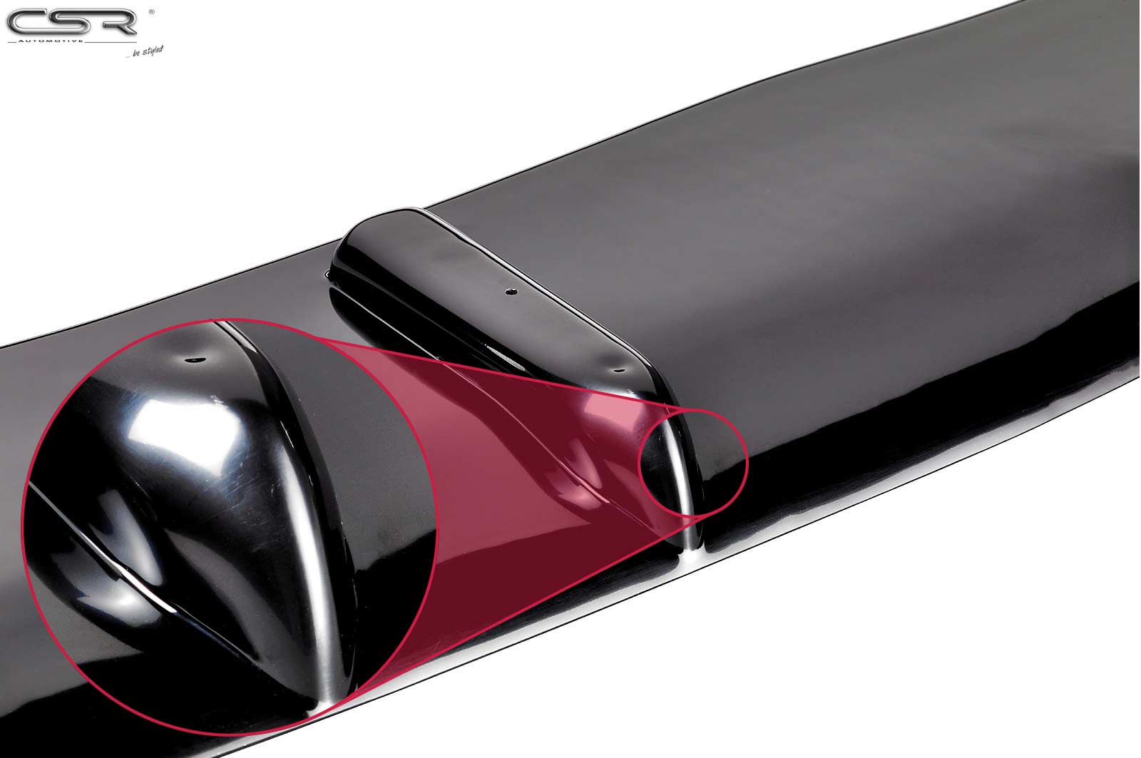 Voorspoiler BMW 5-Serie E60/E61 Glans Zwart