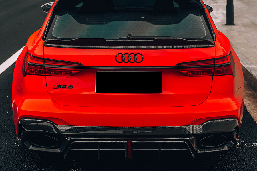 Audi RS6 Avant C8 BKSS Style Carbon Diffuser 2019-2022