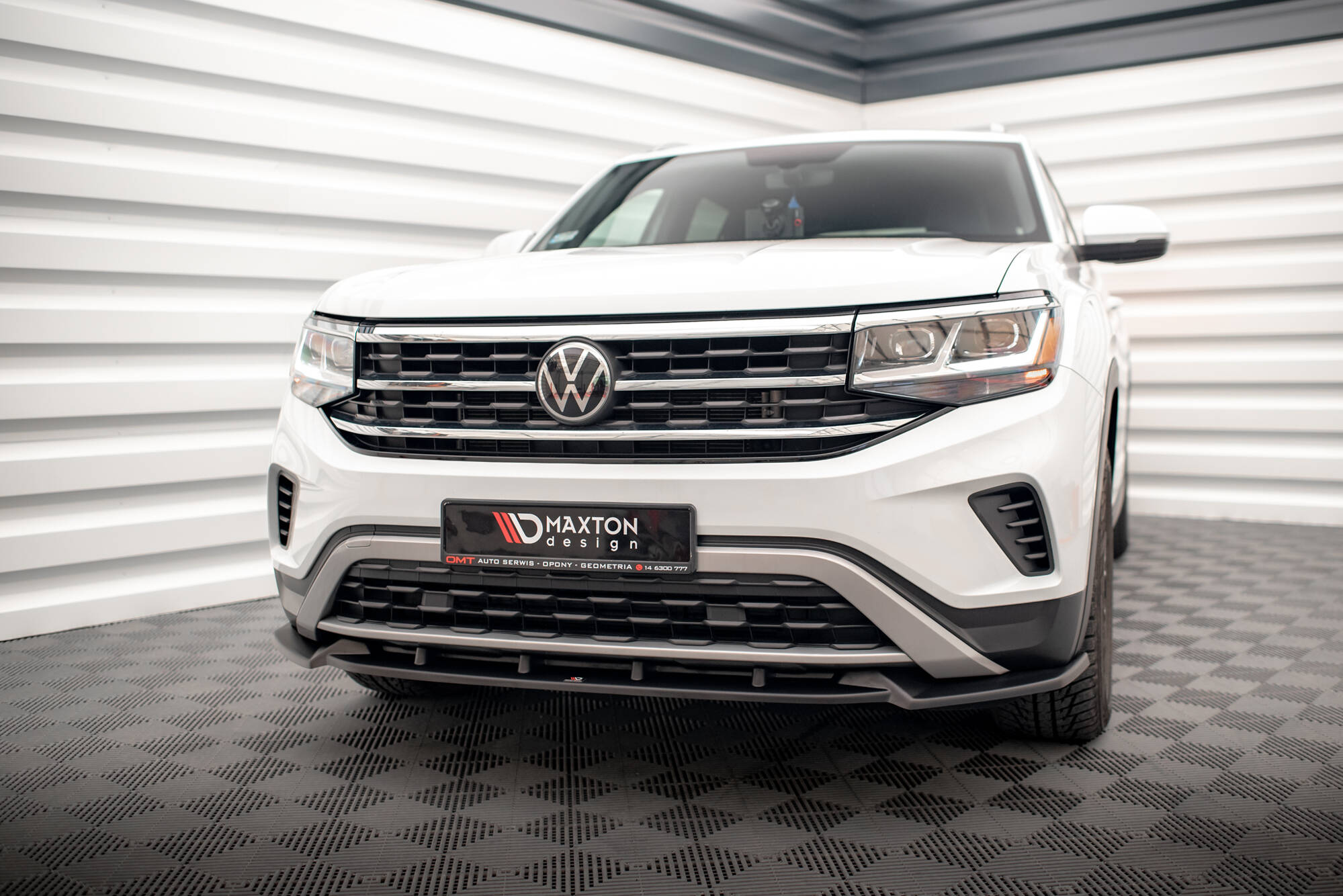 Bodykit Volkswagen Atlas Cross Sport Maxton Glanzend zwart
