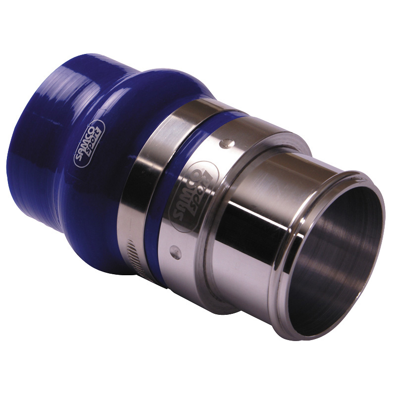 Samco Aluminium koppelstuk - Lengte 87mm - Ø25