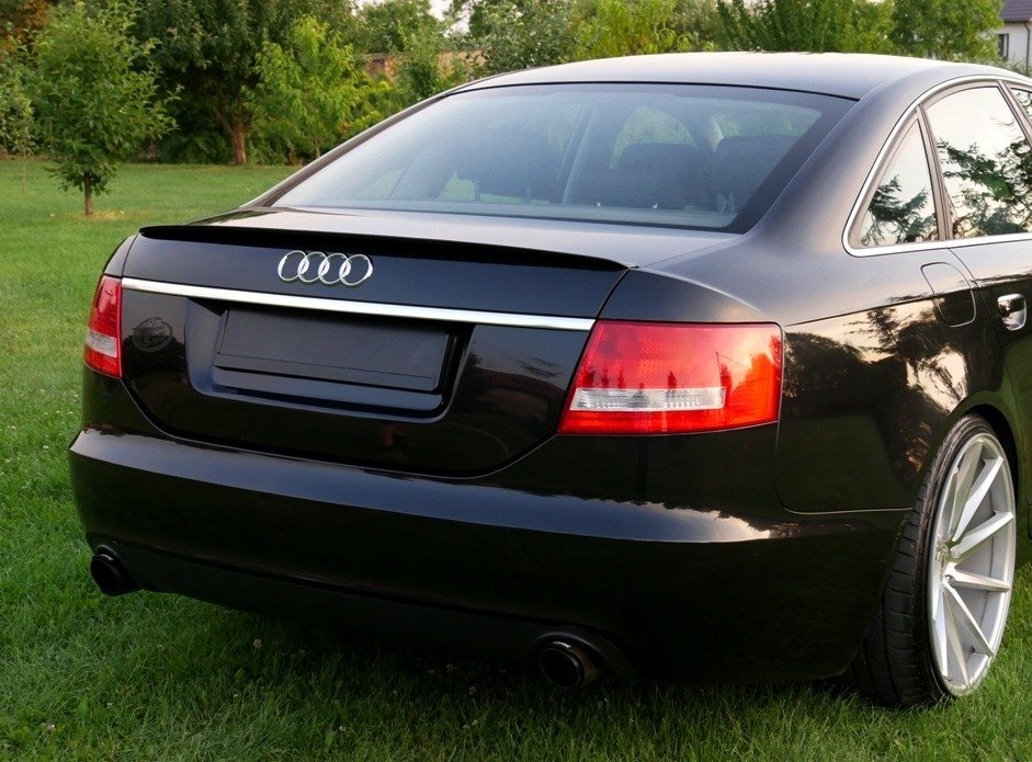 Spoilerkap A6 S-Line C6 Sedan Glanzend Zwart Maxton