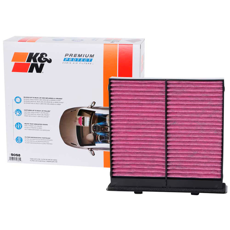 K&N Premium Single-Use Interieurluchtfilter  Subaru diverse modellen (DVF5058)