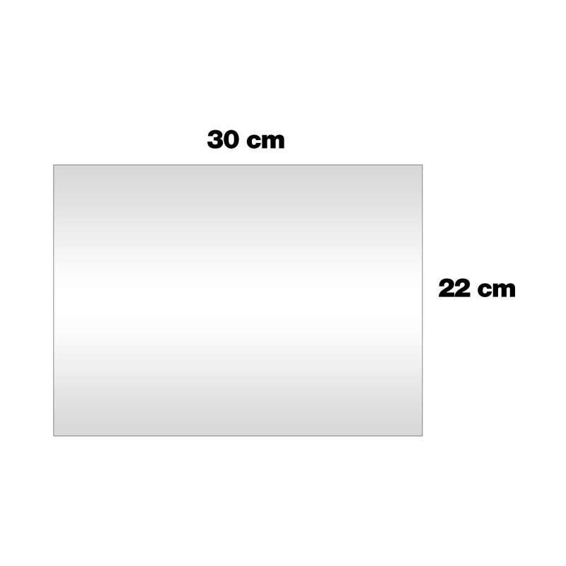 Simoni Racing Transparant Beschermfolie voor Infotainment Systeem - 30x22cm