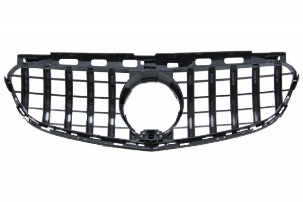 Grill Mercedes W212 S212 Facelift (2013-2016) GT-R Panamericana Design Glans Zwart