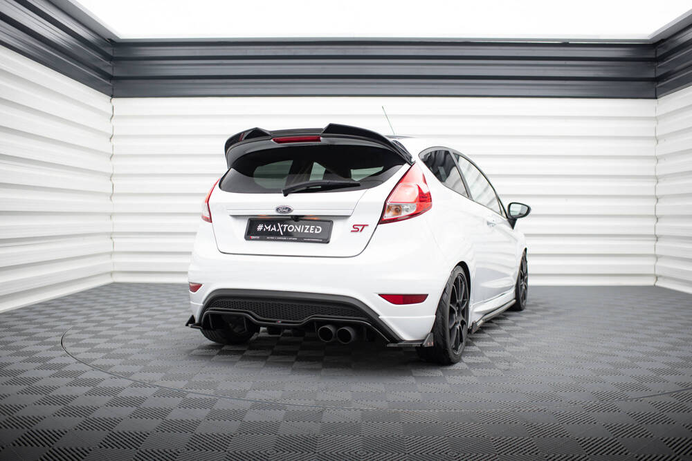 Achterzij Spoilers V.3 + Flaps Ford Fiesta ST MK7 Facelift