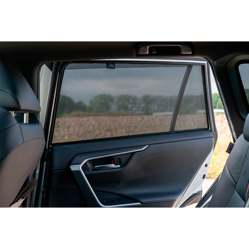 Set Car Shades  Toyota RAV-4 (5th Gen) 2018- (met achteruitrijcamera) (6-delig)