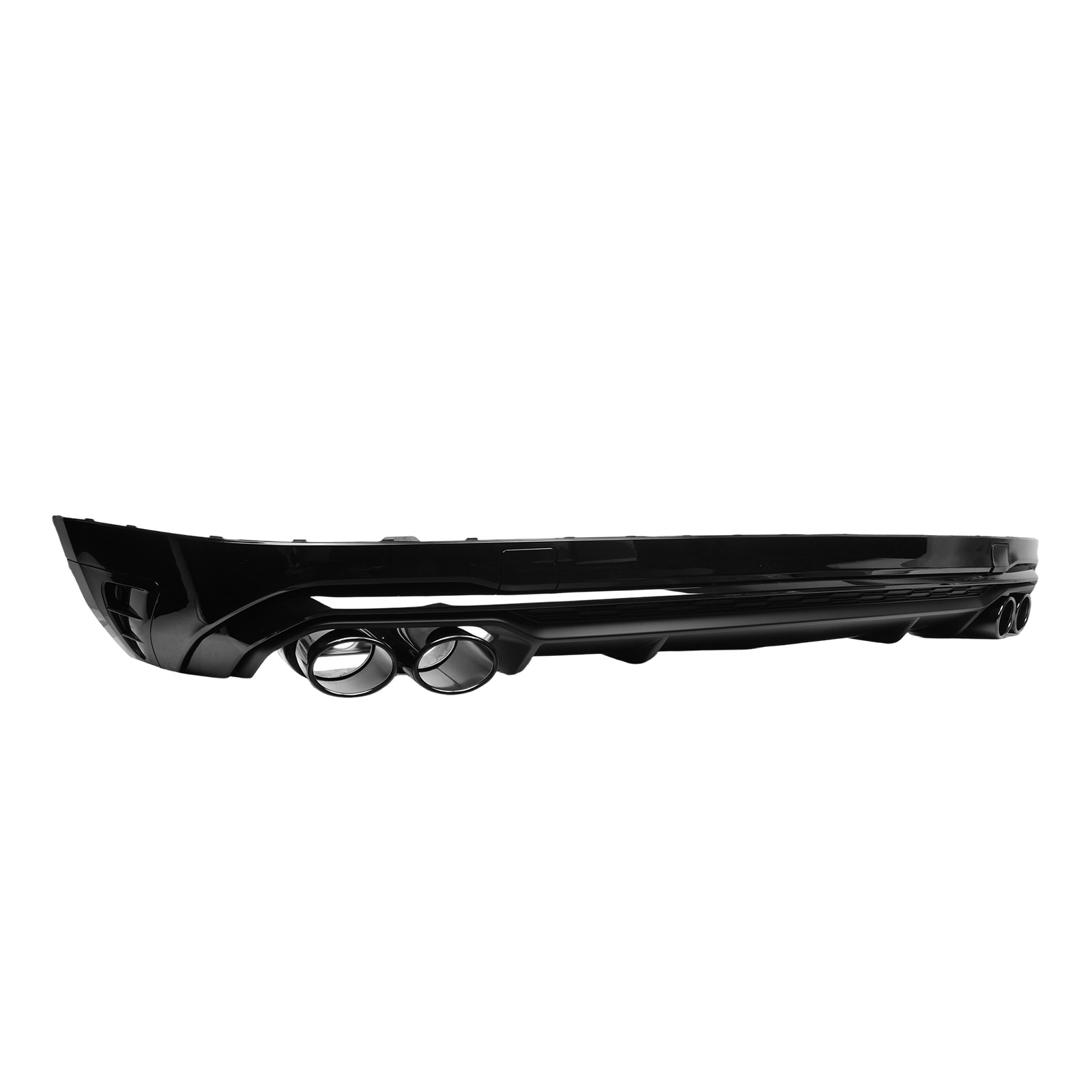 Diffuser SQ5 look Audi Q5 SUV FY Facelift S-Line (2022-2025) Zwart
