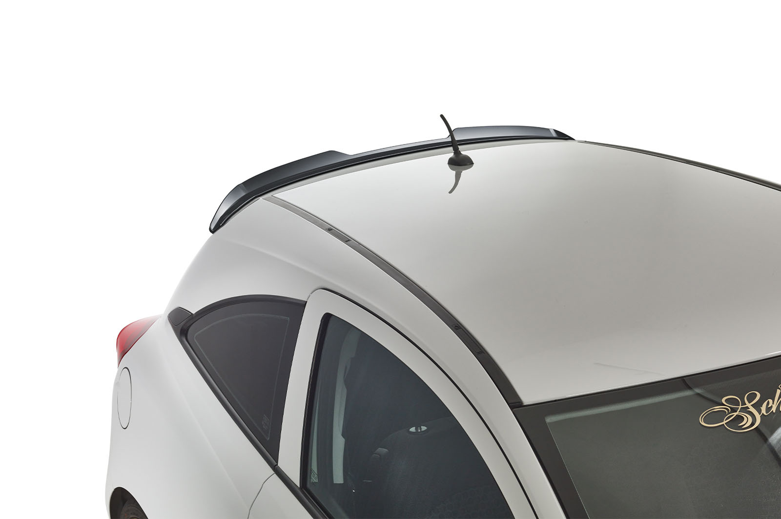 Spoiler Opel Corsa E CSR glans Zwart