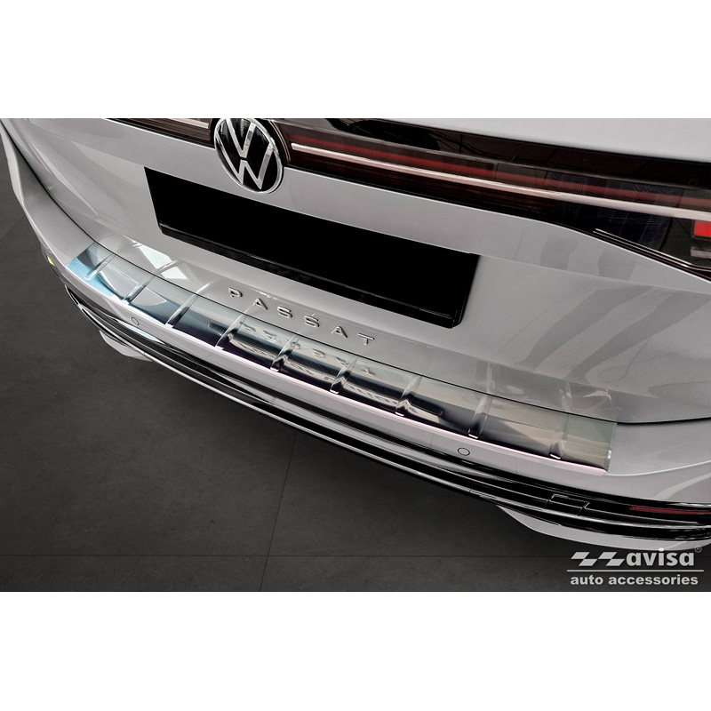 RVS Achterbumperprotector  Volkswagen Passat Variant (CJ5) 2023- 'Ribs'