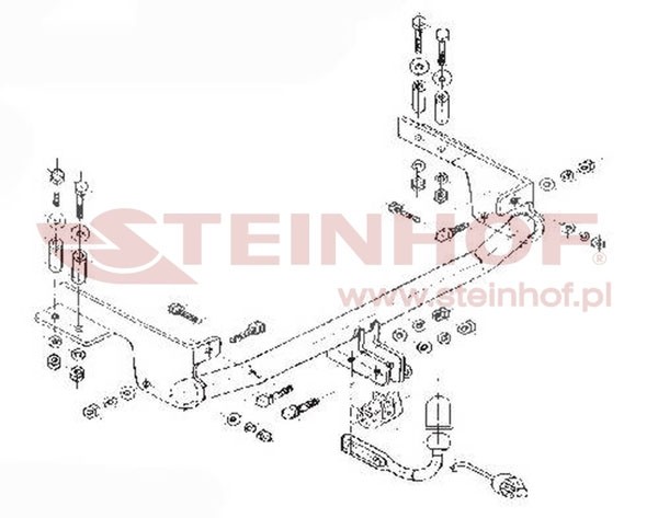 Trekhaak Fiat Punto II 3/5D 09/1999-06/2003