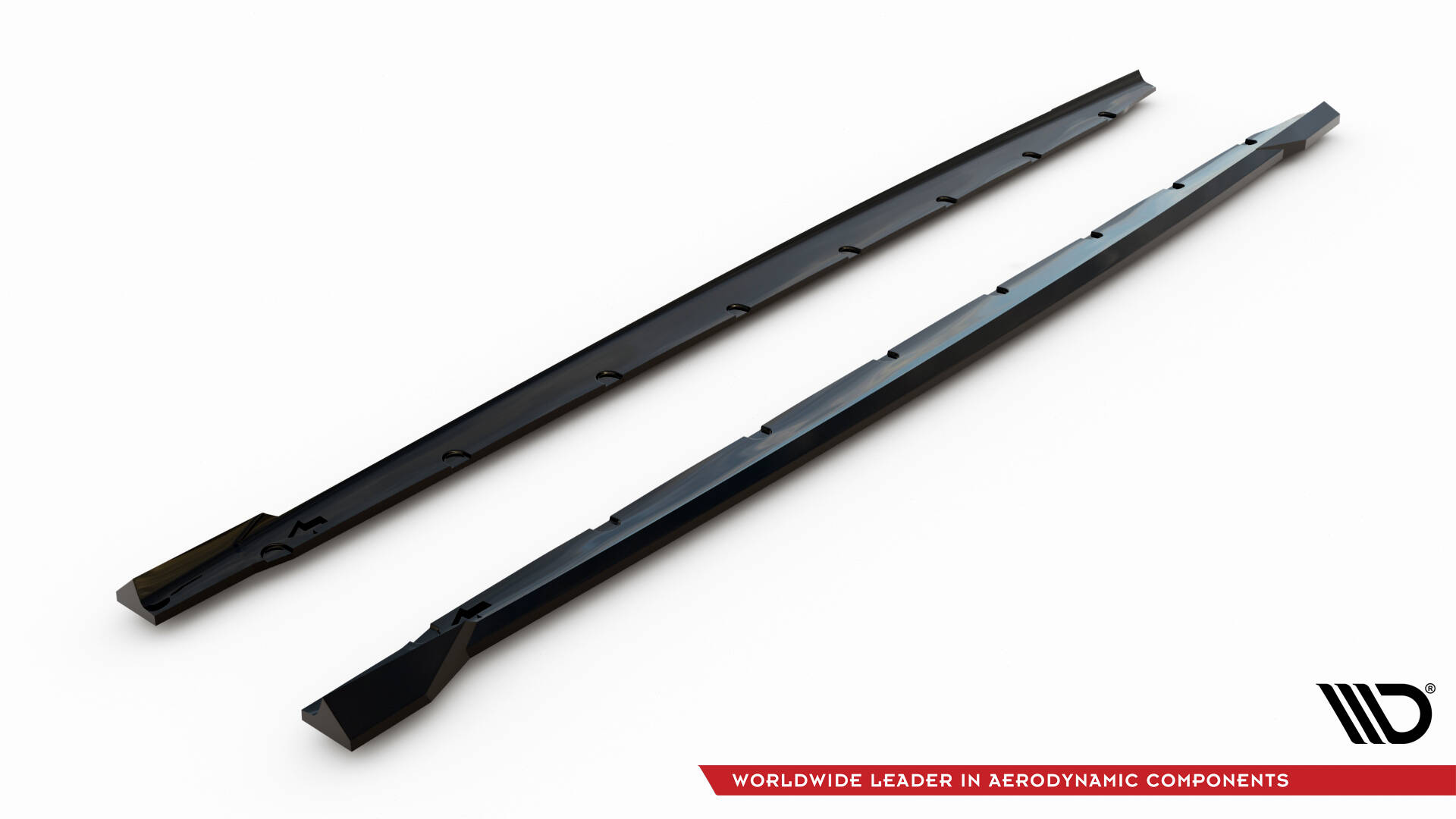 Bodykit V.3 BMW 1 M-Pack F70 Maxton Glanzend zwart