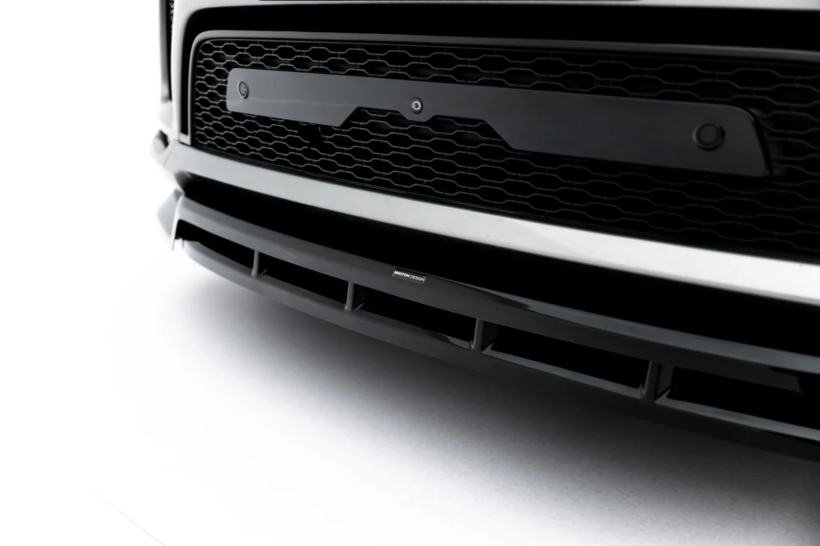 Voorspoiler Land Rover Range Rover Sport MK2 Maxton Glanzend zwart