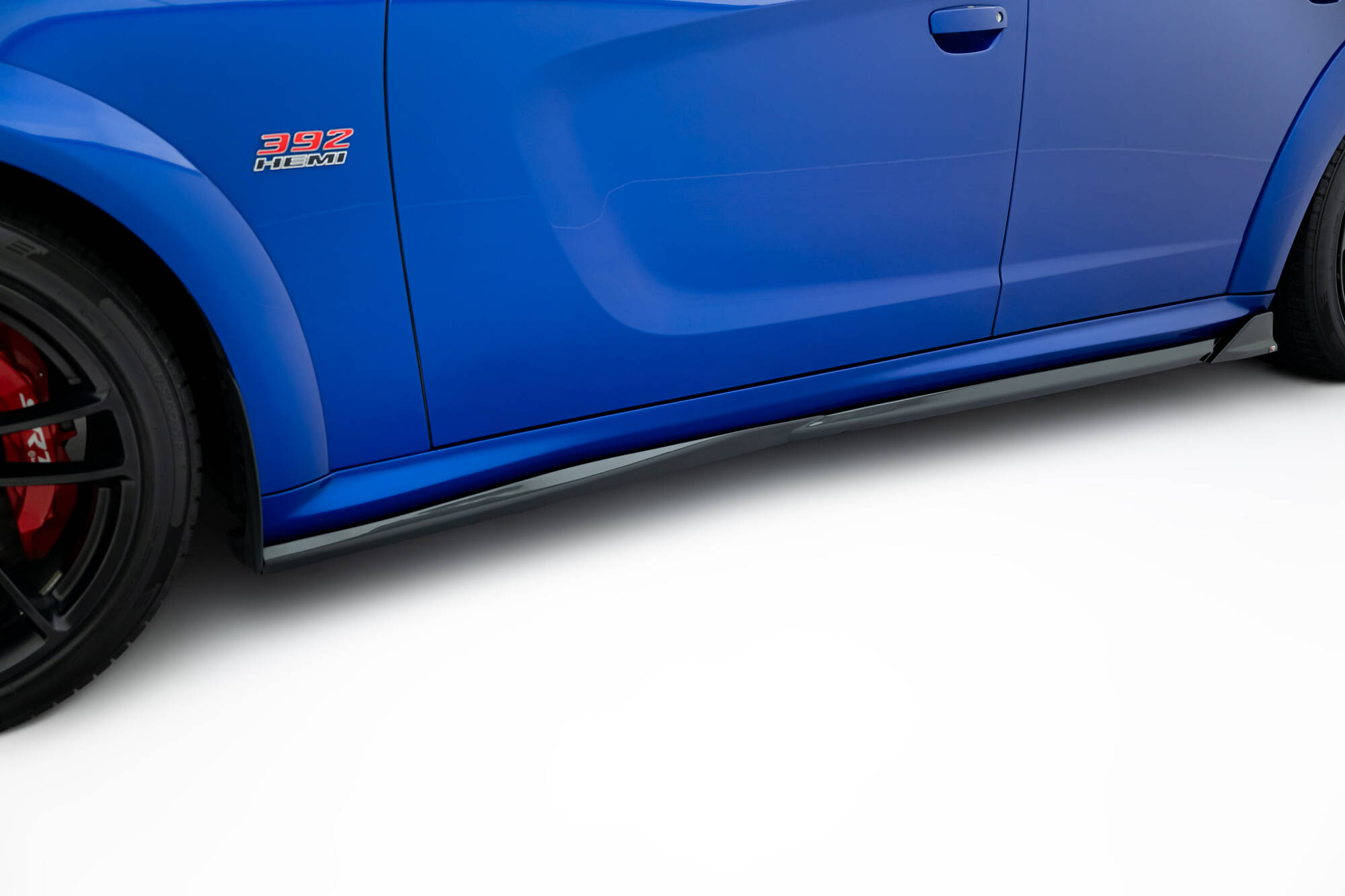 Street Pro Zijskirts Dodge Charger RT Scat Pack Widebody MK3 Facelift Maxton Glanzend zwart