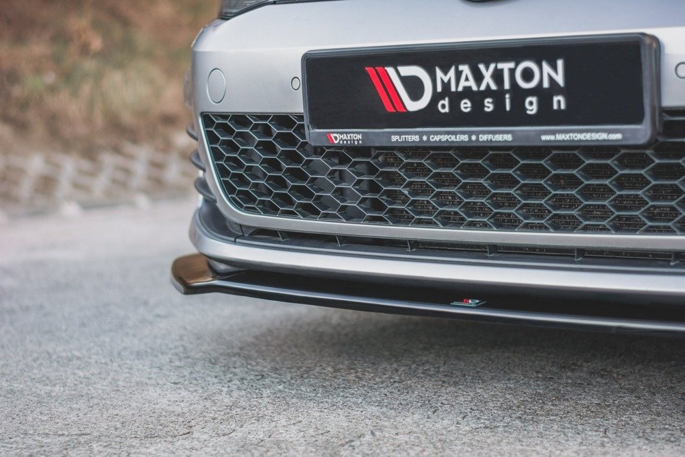 Voorspoiler VW Golf 7 GTI Glans Zwart