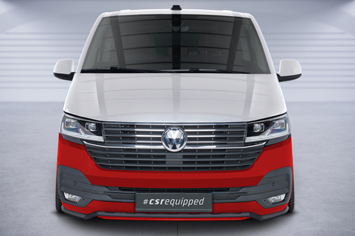 Voorspoiler VW T6.1 Glans zwart