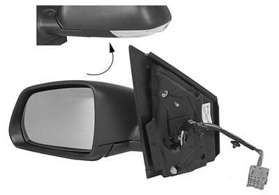 spiegel, elektr verstelb, verwarmd, in primer, links VW Polo, 20