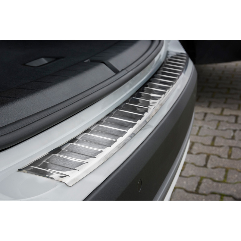 RVS Achterbumperprotector  BMW X1 F48 2015-2022 'Ribs'